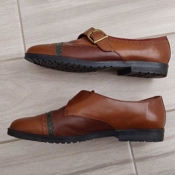 Nine West KASEY Brown Pointed Toe Slip On Loafer. Size 7 N - Picture 3 of 8